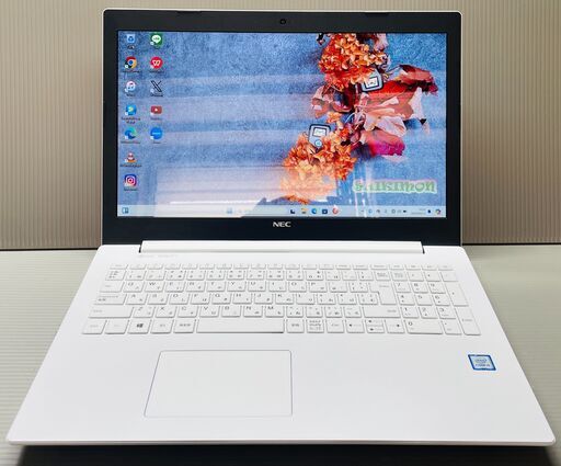 保証1ヶ月、インボイス対応、代引き発送可！Windows11、Core i5、SSD512GB(新品)、メモリ８GB、外部NEC製内部Lenovo製ノートパソコン　NEC、Lenovo、CD,DVDドライブ、ｶﾒﾗ、Bluetooth、ACアダプター付属、エヌイーシー、レノボ