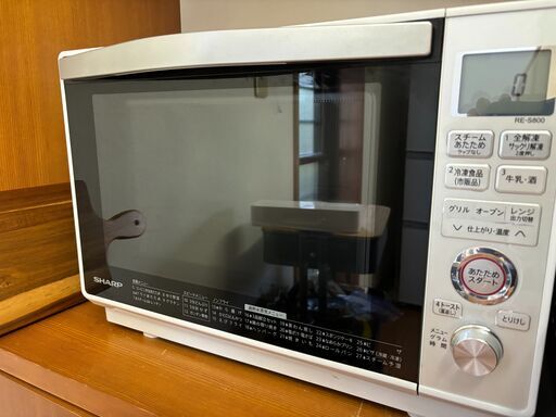 シャープ スチームオーブンレンジ RE-S800-W