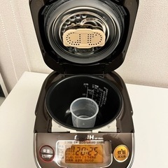 象印 炊飯器 3合 圧力IH式 極め炊き 黒まる厚釜 保温30時間 ブラウン NP-RM05-TA