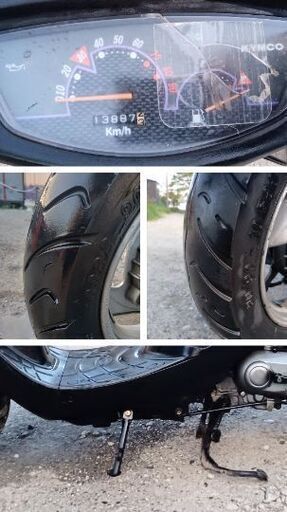 非常に良いエンジン。Kymco sooner 50S です。バッテリーは新品です。キャブレターのオーバーホールが完了しました。非常に速いバイクです。サイドスタンド付き。走行距離 13887 キロ。