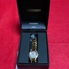 CITTZEN ゴールド　腕時計　箱説明書ベルト調整付き1844...
