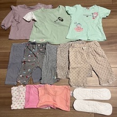 女の子 夏服セット トップス ボトムス 肌着 まとめ売り 90〜95