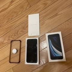 (再度値下げ)iphone se2 64gbバッテリー交換済み(icracked)