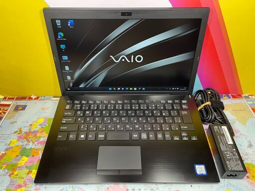 JC03397　ソニー 美品 VAIO VJPG11C11N 13.3型 軽量 ノートパソコン　第8世代　Win11