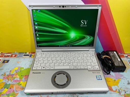 JC03414　極美品 パナソニック レッツノート CF-SV8 DVDマルチ 第8.5世代i5　ノートパソコン