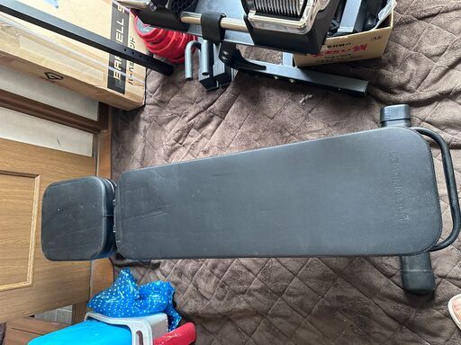 リーディングエッジ トレーニングベンチ マルチポジション 折り畳み式 耐荷重300kg 角度調整機能 フラットベンチ インクラインベンチ デクラインベンチ LE-B80