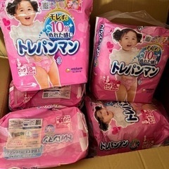 【パンツ ビッグサイズ】トレパンマン女の子 トイレトレーニング用...