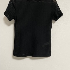 【限定値下げ】【ZARA】   半袖トップス　Sサイズ　黒　服　...