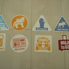 MUJI TO GO ステッカー8枚