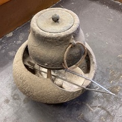 時代家具 日本製 欅 けやき 総無垢 天然木 囲炉裏火鉢 座卓 座敷机 ローテーブル リビングテーブル