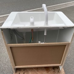 ■中古品 TOTO 洗面台 LDPB75BAGEN2B Vシリーズ 幅750 2枚扉 ■