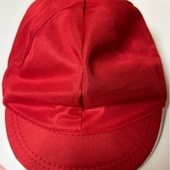 新品・未使用　　赤白帽