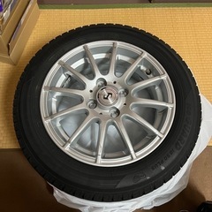 【受渡の方決定】スタッドレスタイヤホイール４本セット165/65R14