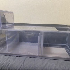 オーバーフロー水槽　90センチアクリル濾過槽
