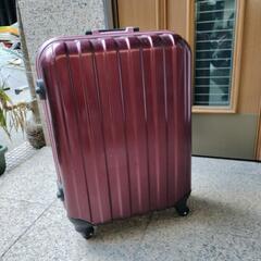 美品  スーツケース ワインレッド 4輪