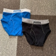 未使用品！！PUMA キッズ　140 下着2枚セット　