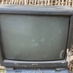 ジャンク品　カラーテレビ　三菱