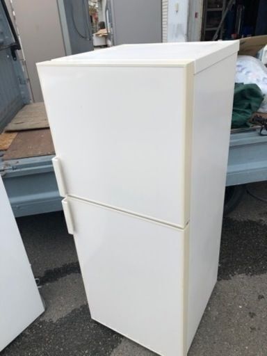 福岡市内配送無料　2ドア 冷蔵庫 137L AMJ-14D-1