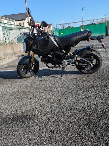 ホンダ　グロム　jc92  HONDA GROM　黒　カスタム少々