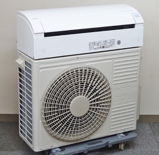 【取引完了】(14)HITACHI【RAS-G40M2BK】日立 白くまくん 凍結洗浄Light ステンレス・クリーン システム フィルター自動お掃除 ルームエアコン おもに14畳用 単相200V 2023年製 取付販売
