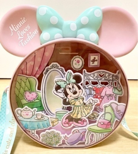 ポップコーンバスケット　ミニーマウス　ディズニーランド