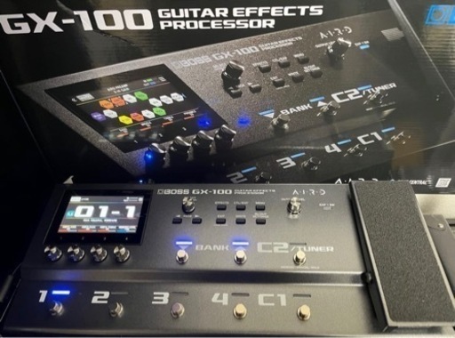 BOSS GX-100 BT-dualとギグケース付き