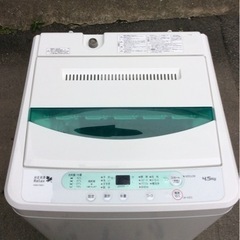 YAMADA 4.5kg 全自動洗濯機　YWM-T45A1 20...