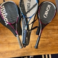 軟式テニスラケット3本スポーツ テニス