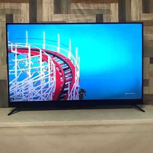 即日受渡❣️58型4K液晶TV高画質HDR対応映像わやリアリティに再現34500円
