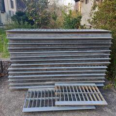 中古グレーチング17枚まとめて