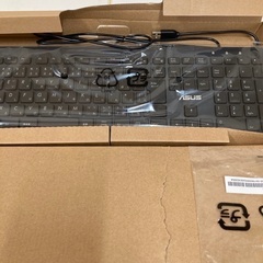 未使用　パソコン　キーボード　ASUS