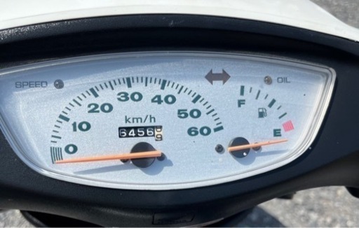 780. 動画あり AF34 ライブディオZX仕様 綺麗 原付 50cc 車体