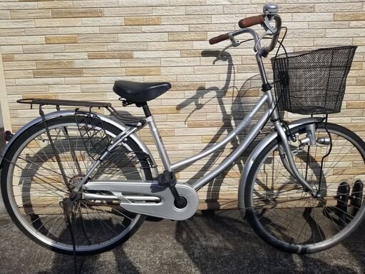 中古自転車変速無し 26インチ ブロックダイナモ 軽整備済み 防犯登録対応 町田市 相模原市 MM222