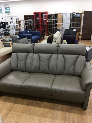 ★ジモティ割あり★NITORI　 ニトリ 3人掛けソファー  W190×D84×H93 クリーニング済み SJ5440