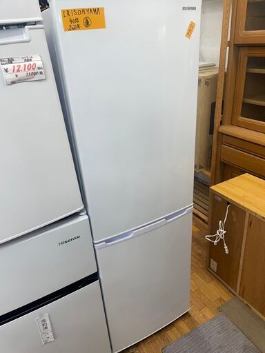 リサイクルショップどりーむ鹿大前店　No9315 冷蔵庫　2ドア　ちょっと大き目♪　１６２L　2021年製　高年式♪　状態キレイです♪