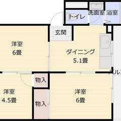 ✨🏥レスキュー賃貸🏥✨『3DK』柏原市法善寺✨敷金礼金無料💰✨人...