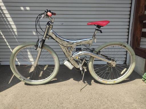 オールドＭＴＢメッキがGood！ タイヤ26×2.30 シフト3×6