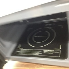 #D-44【ご来店頂ける方限定】Sirocaのミラートップフラット電子レンジです