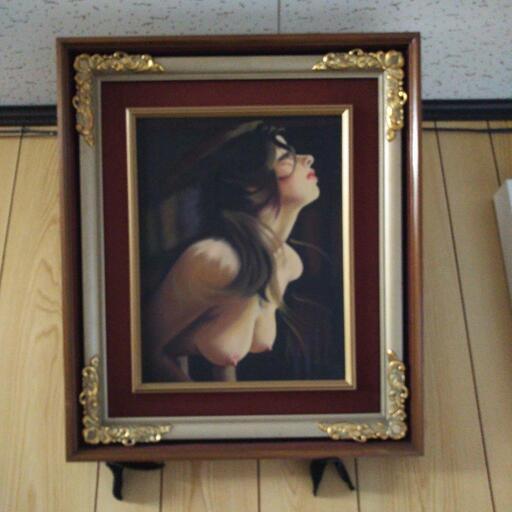 油彩画