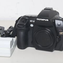 【ネット決済・配送可】現状品/OLYMPUS/E-5/ボディ/デ...