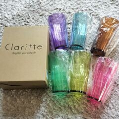 Claritte【日本製】600ml タンブラー グラス コップ...