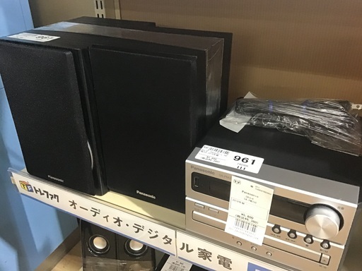 【トレファク神戸新長田店】PanasonicのCDコンポ2019年製です！【取りに来られる方限定】