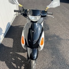 バイク屋さんで整備されたレッツ4