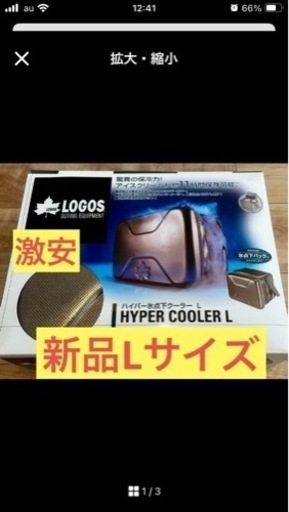 ロゴス　氷点下クーラーバックL
