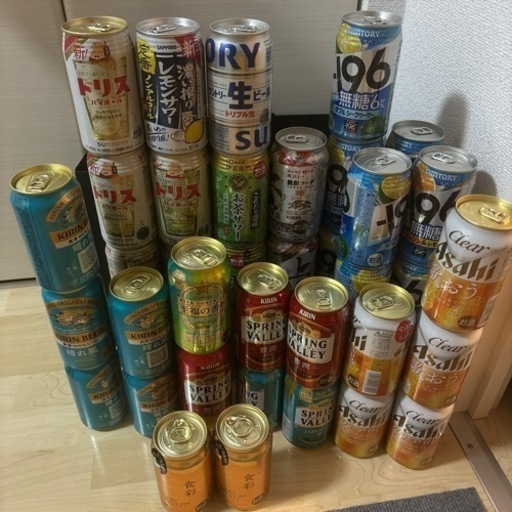 本数追加　ビール　晴れ風　食彩　金麦　スプリングバレー　クリアアサヒチューハイ　など　お酒　53本セット