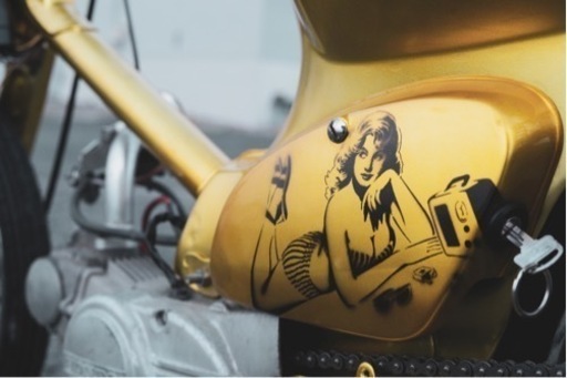 スーパーカブ　チョッパーカブ　フルカスタム　新品部品多数　自賠責残りあり スーパーカブ チョッパーカブ フルカスタム 新品部品多数 自賠責残り