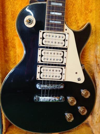 決まりました】グレコ EG-600 レスポールタイプ エレキギター ブラック