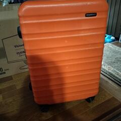 スーツケース オレンジ キャリー