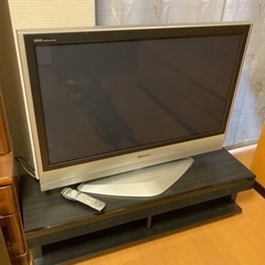 Panasonic 42型プラズマテレビ&テレビ台