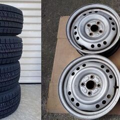 4本セット【新品】スタッドレス 2023年製 155/65R14...